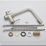 Filter Kitchen Faucet Chrome Drinking Pure Water Kitchen Tap Deck Mounted Dual Handles 3-Ways Hot and Cold Water Mixer Image 5