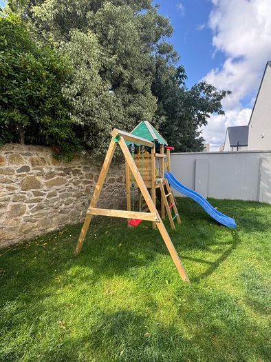 Jungle Gym Wooden Playset Excellent Condition