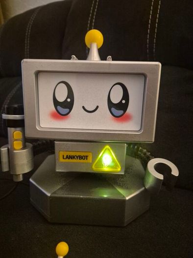 LankyBox LankyBot Mystery RC Robot with Microphone Tested and Working