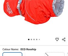 Hurtta monsoon waterproof dog coat