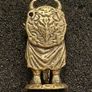 Miniature brass viking figures ( 2 ) Image 3