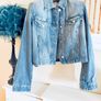 New Zara ZW collection denim jacket Image 2