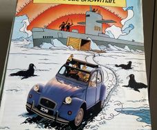 Rare The adventures of the Citroen 2cv6 and the arctic snowman