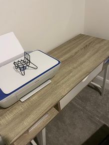 Office desk and chair