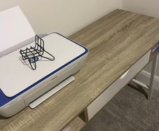 Office desk and chair