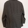 Vintage Magee Tailored Tweed Blazer Mens XL / 44L 46L Brown Houndstooth Jacket Image 2