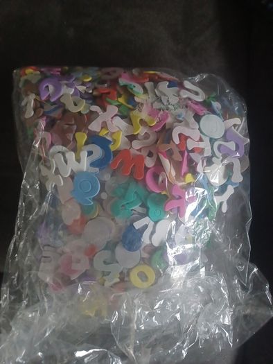 Letter and Numbers stickers