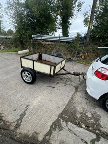Single Axle Car Trailer