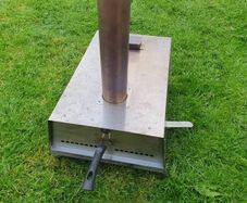Pizza Oven - Wood Pellet Fired - rotating stone