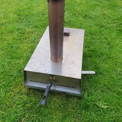 Pizza Oven - Wood Pellet Fired - rotating stone