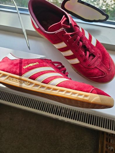 Adidas Hamburg with Gum soles  UK 11