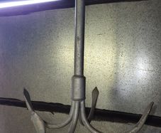 Galvanised anchor