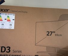 Acer Nitro 27" Led 200 hz curvy
