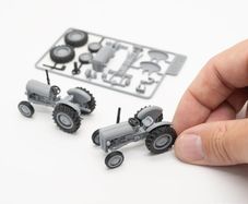 3D Printed Tractor Kit Card  Build Your Own Model