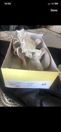 Gold Sandals
