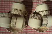 nice arklow Pottery cup's and saucers xy