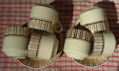 nice arklow Pottery cup's and saucers xy