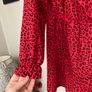 Ladies leopard playsuit Image 3