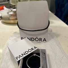 Pandora Moments Heart Clasp Snake Bracelet - New
