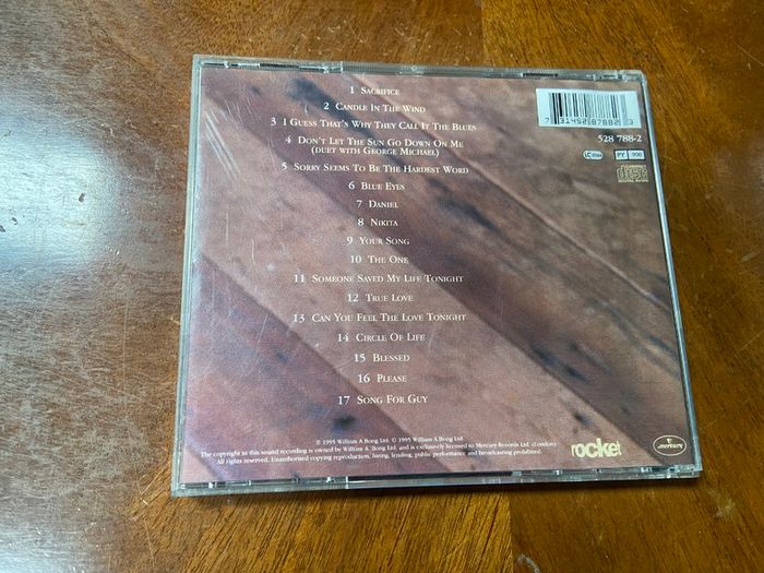 Elton John Love Songs CD