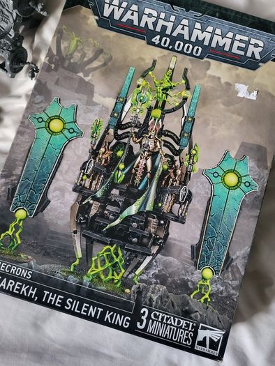 Games Workshop Warhammer 40k Necrons Szarekh, The Silent King