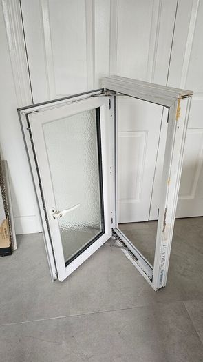 frosted window double glazed