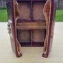 Antique leather case for small jewelry and a watch Image 2