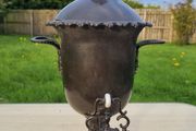 A nineteenth-century samovar (bamberka / urn for tea and hot water)