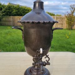 A nineteenth-century samovar (bamberka / urn for tea and hot water)