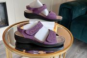 Brand New Vibrant Purple / Plum Avenue Comfort Sandals Size UK 5 / EU 38