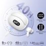 AOTONOK Bluetooth headphones 5.3 In ear with CVC 8.0 microphone, 40H, IP7 proof Image 6