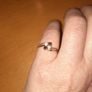 9 Carat Ring Opal & Ruby Ring Image 3