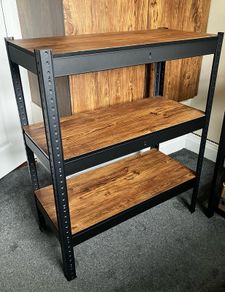 Rack shelf for up to 3 guitar amps