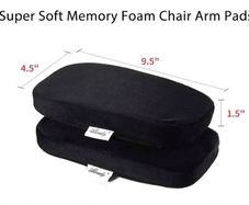 Aloudy Ergonomic Memory Foam Office Chair Armrest Pads