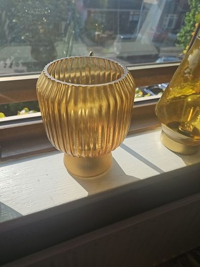 glass battery lamps