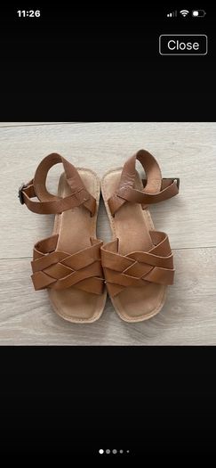 Like new girls Next sandals size 1