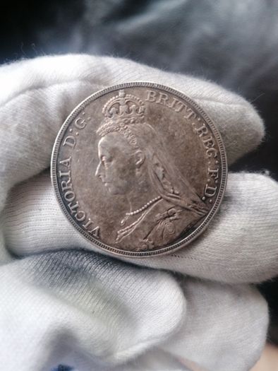 1891 Silver Crown Coin