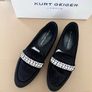 Kurt Geiger velvet Loafers flats shoes Image 6