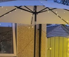 The 3M Crank & Tilt Sun Parasol & base (new)