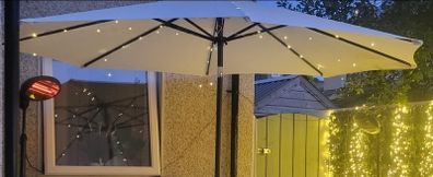 The 3M Crank & Tilt Sun Parasol & base (new)