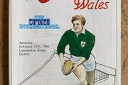 Very Rare 1986 Ireland v Wales - Five Nations Programme