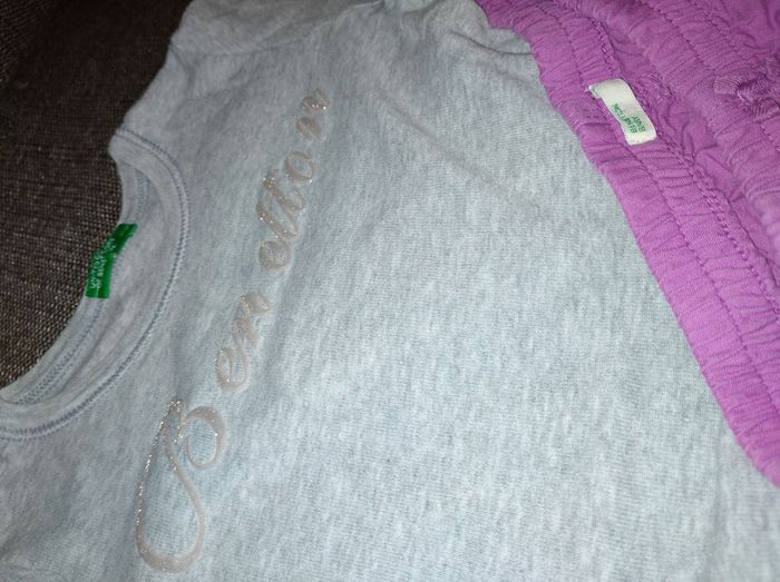 Benetton baby girl set 9-12