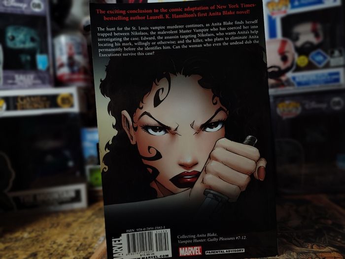 Anita Blake Vampire Hunter ! Guilty Pleasures ! Volume 2 ! Graphic Novel ! 2008 ! by Marvel !