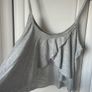 cami grey open back Hollister top size large Image 9