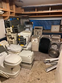 Caravan parts and windows