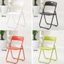 Light blue Indoor & Outdoor metal foldable chair Image 4