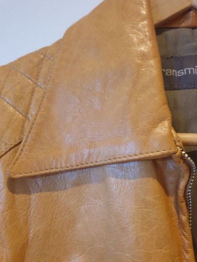 70s / 80s vintage leather jacket (extra small)