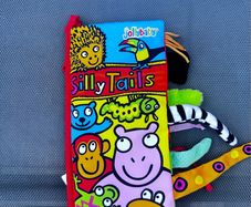 jollybaby soft book Brand New Silly Tails