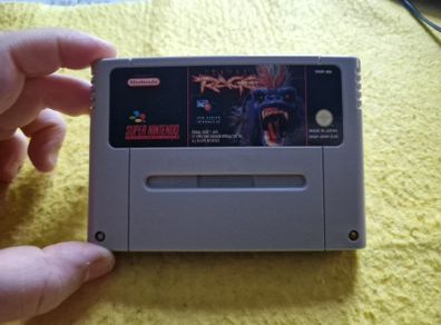 Rage Snes Super Nintendo Arcade Retro Games Original