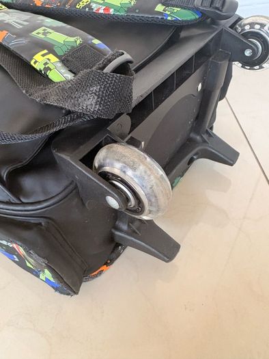 Smiggle Minecraft Trolley Backpack School Bag